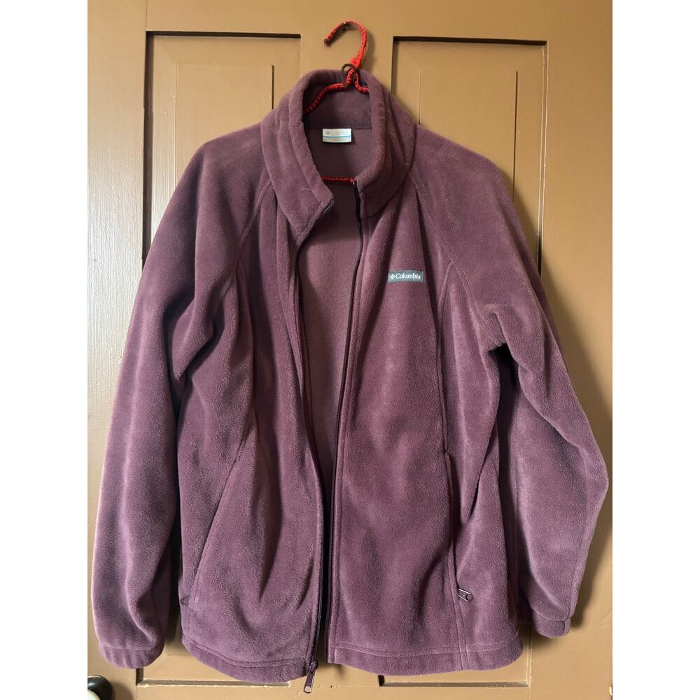 Columbia Fleece Jacket in Mauve